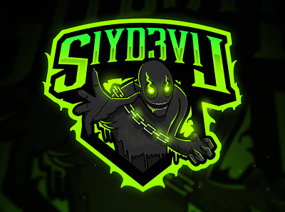 SIYD3VIL® ESPORTS LOGO branding design esports logo illustration logo mascot mascot character