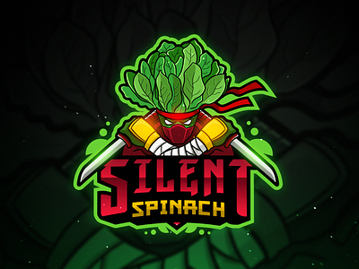 SILENT SPINACH® ESPORTS LOGO