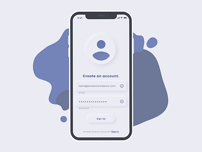 Sign Up UI