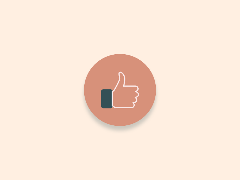 Like Button animated animation button click like motion graphics thumbs up youtube youtuber