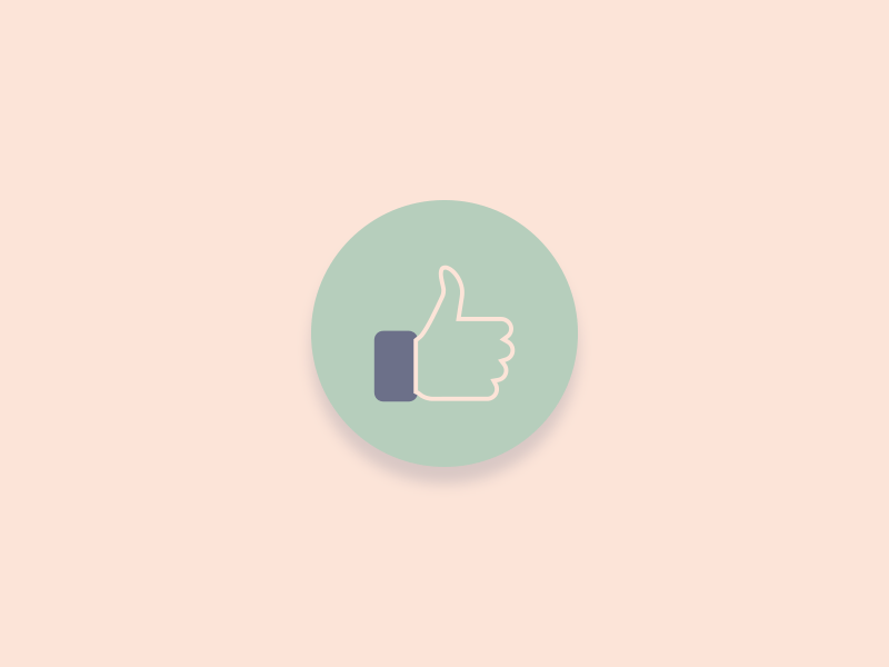 Like Button animated animation button like like button motion graphics thumbs up youtube youtuber