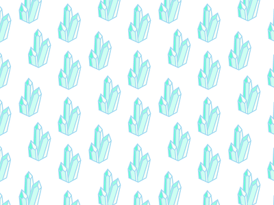 Daily UI Challenge 59 - Background Pattern 059 background color crystal cute dailyui line art magic pattern