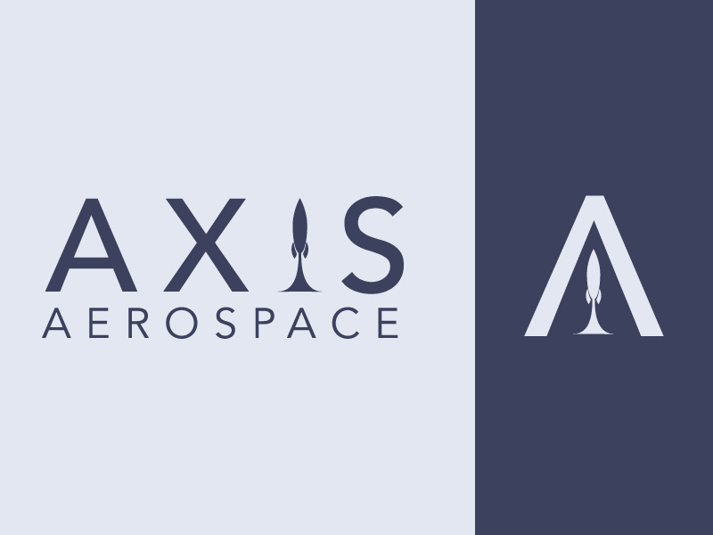 Daily Logo Challenge 01 - Rocketship dailylogochallenge rocket vector typography identity logo flat design clean branding