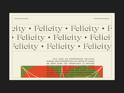 Felicity Coffee: Website branding coffee illustration interface minimalism minneapolis website