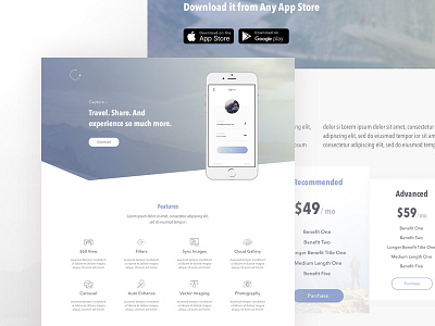 App Pricing Page