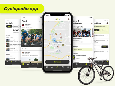 Cycling app