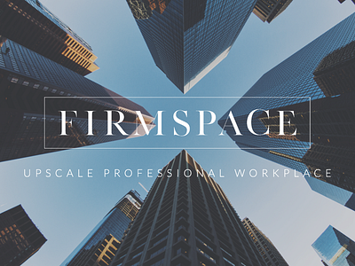 FIRMSPACE Social Media architecture branding coworking space logo marketing modern photography sleek social media urban