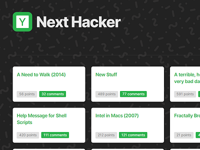 A Hacker News clone made with Next.js