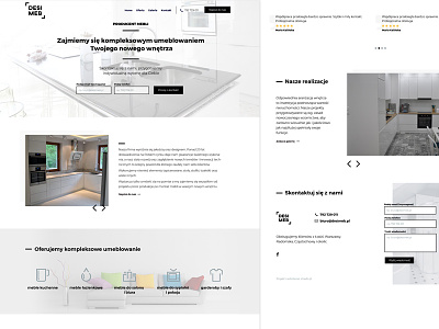 Desimeb website furniture furniture manufacturer minimalistic modern website