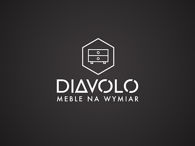 Diavolo - Furniture black furniture logo logotype white