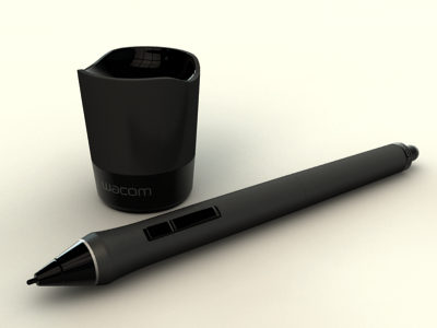 Wacom Pen And Stand 3d maya wacom