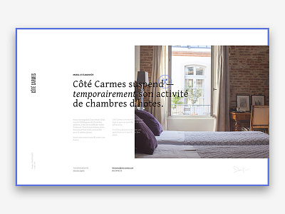 Côté Carmes webdesign