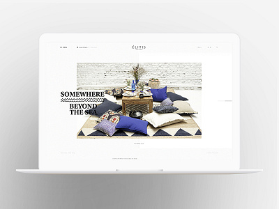 Elitis Accessoires uiux design webdesign