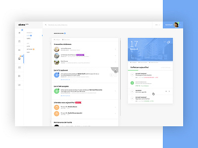 Okmo CRM uiux design web app