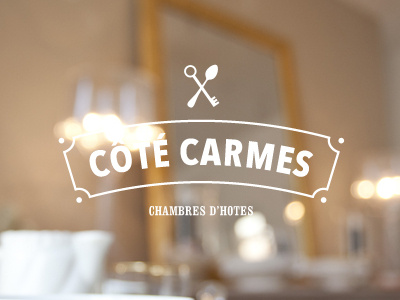 Cote-carmes.com branding typography webdesign