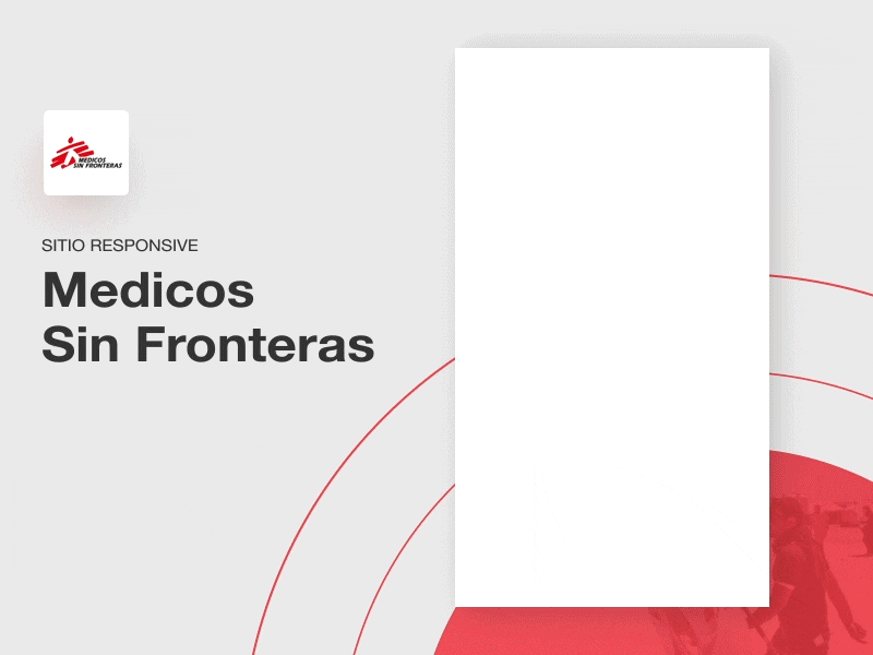 Medicos Sin Fronteras • Mobile design donation form design form field msf ui web web