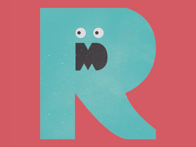 RM Monster Logo branding fun identity logo monster ryanmiller
