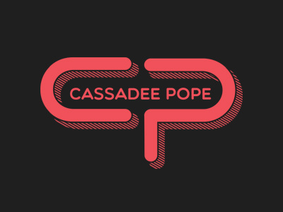Cassadee Pope "CP" Logo c cassadee logo p pope text type