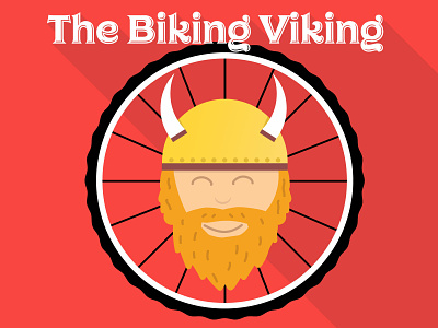 The Biking Viking brooklyn childrens book concept illustrator