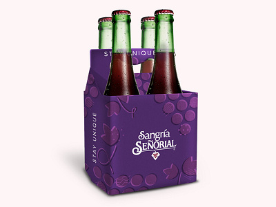 Sangria Packaging beverage bottle drink glass latin mexico packaging sangria soda