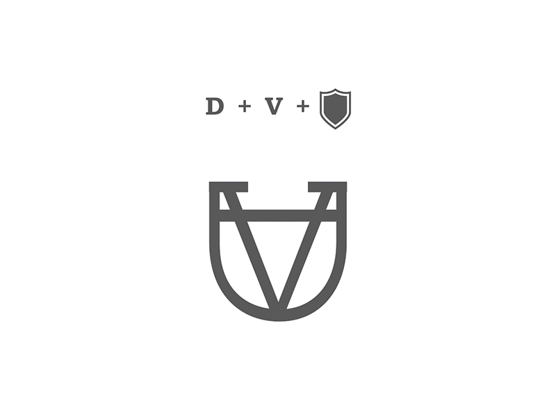 Initial Gold And Silver letter DV Logo Design with black Background. DV  Logo Design Stock Vector | Adobe Stock