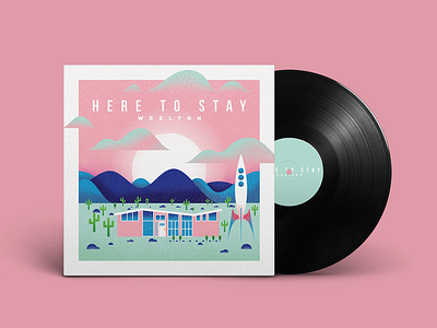 Here To Stay Single design graphic illustration music
