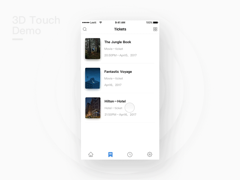 3DTouch Demo
