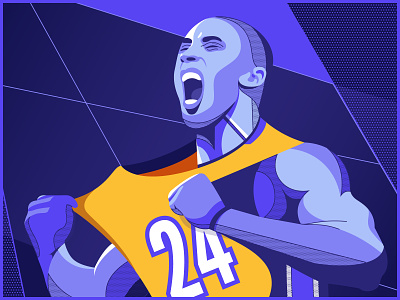 Kobe 24 8 ball basketball black mamba kobe kobe bryant lakers mamba nba purple roar scream sport sports