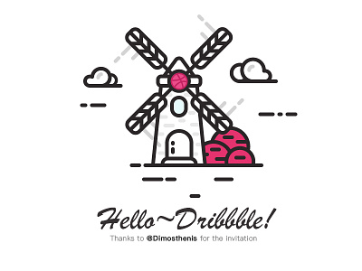 Hello~Dribbble! first shot