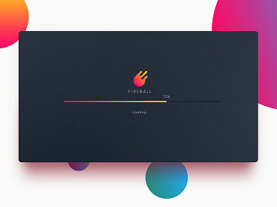 Fireball UI design design ui