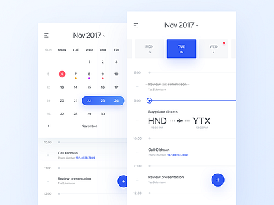 Calendar App calendar design ui