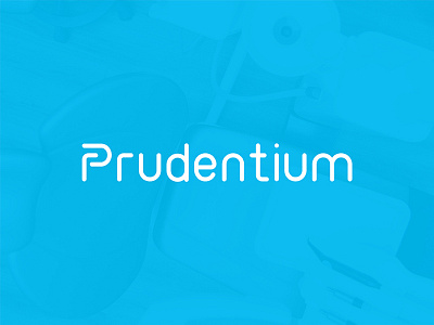 Prudentium Logo apps branding grid system gums health logo logo gram logo grid teeth website