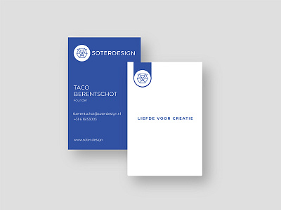 Soterdesign Business Card business card design envelope letterhead print stationery