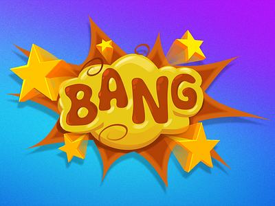 Bang game interface popup star ui