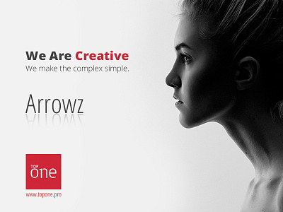 Arrowz arrowz creative design go new one psd top ui ux web