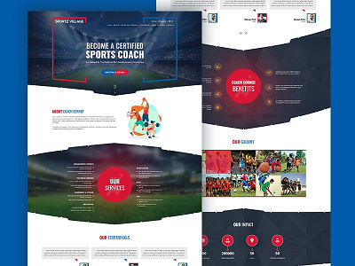 Sports Coaching Web Template