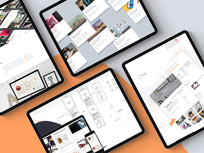 Modern Biz — UI Features Mockup blog case study design mockup responsive ui web design website
