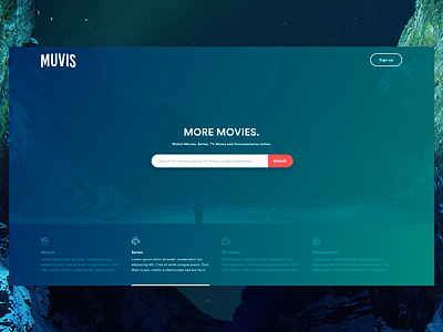 Movie Landingpage