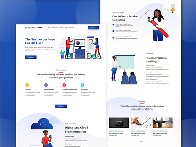 stack LLC Landing Page