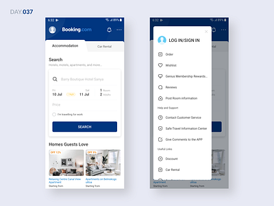 037-Booking APP Redesign