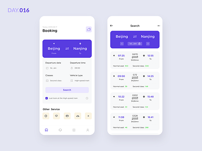 016-Booking train ticket App