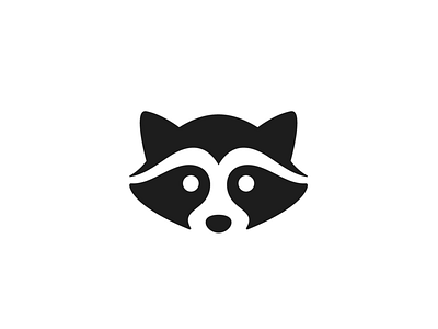 Raccoon Negative Space