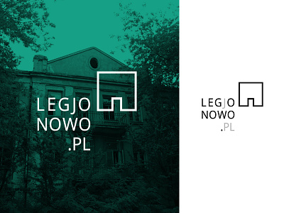 Logo Legjonowo.pl architecture branding interwar logo old pielachpawel