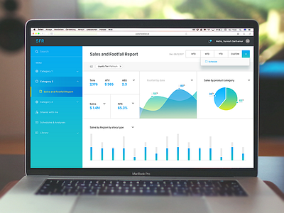 Dashboard Design - Schedule a Report (Work-in-progress)