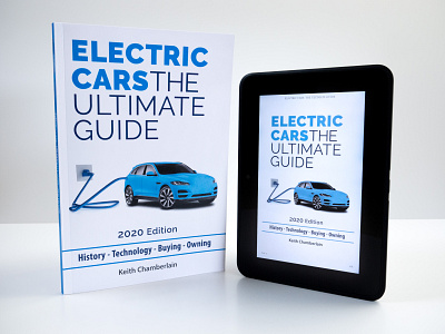 Electric Cars: The Ultimate Guide book book cover design ebook graphic design indesign kindle layout typesetting