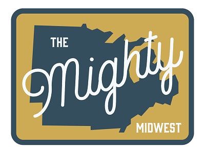 The Mighty Midwest hat midwest patch