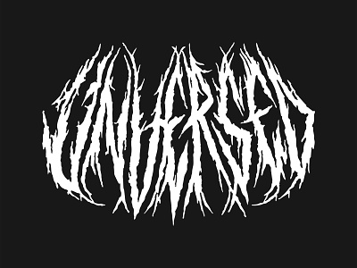Black Metal Logo black metal death metal heavy metal horror typography