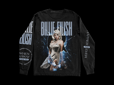 BILLIE EILISH - HAPPIER THAN EVER billie billieeilish broken glass design eilish happier than ever merch music pop