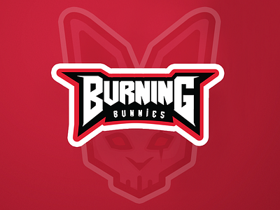 Burning Bunnies E-sport logo avatar e sport esport illustration logo