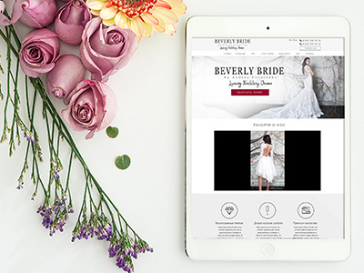 Wedding Dress Site Concept art character design clean design designer drawing graphics illustation product design trendy webdesign